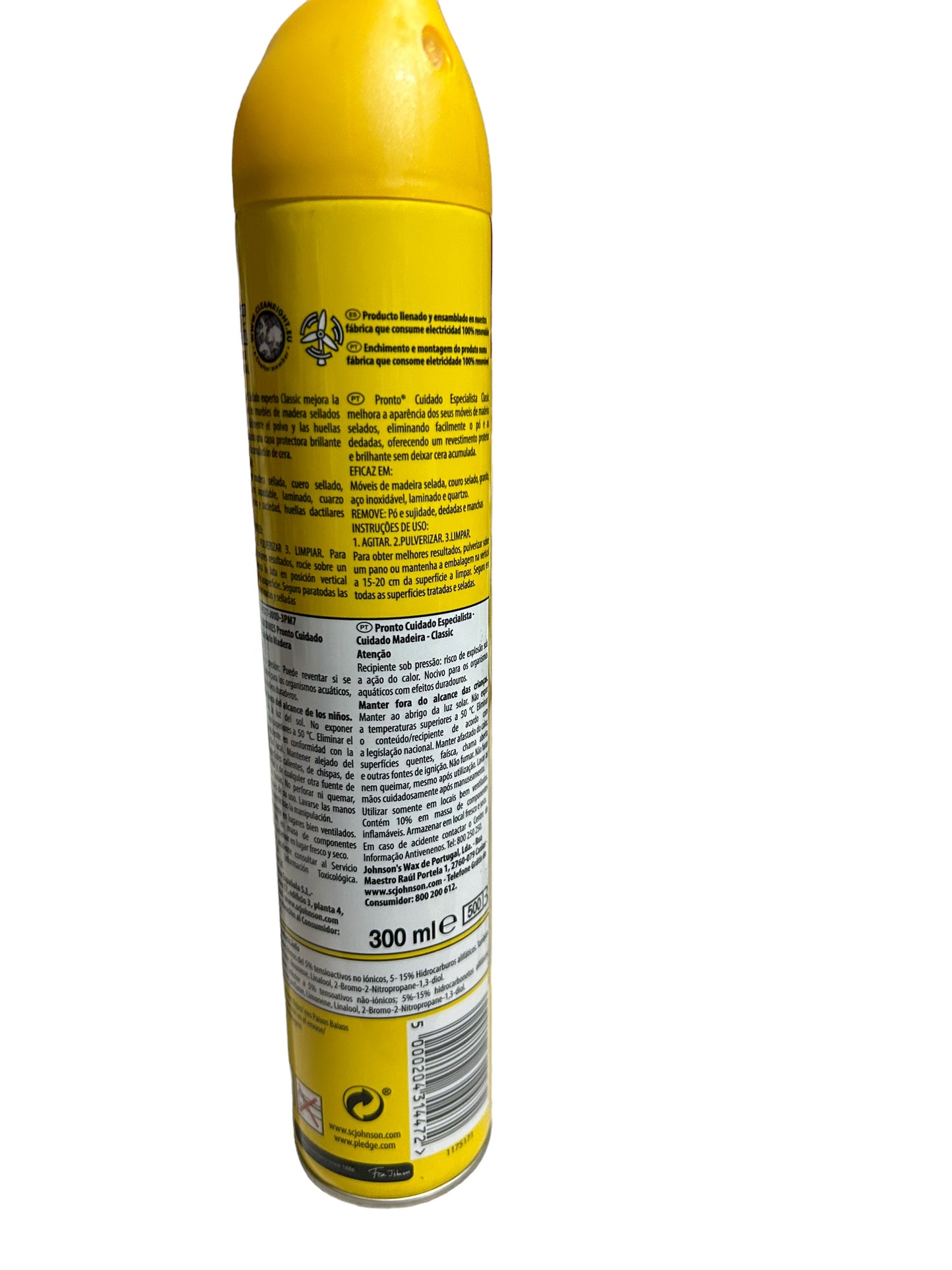 Abrillantador Protector de muebles pronto en spray