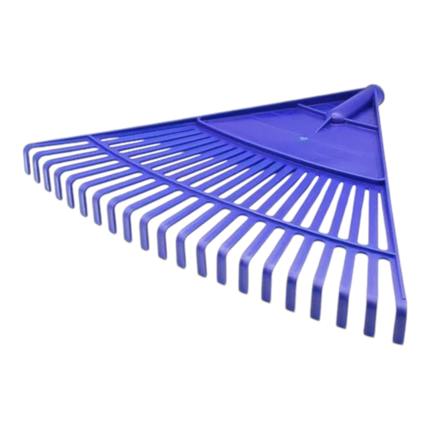 rastrillo abanico 21p azul plastico