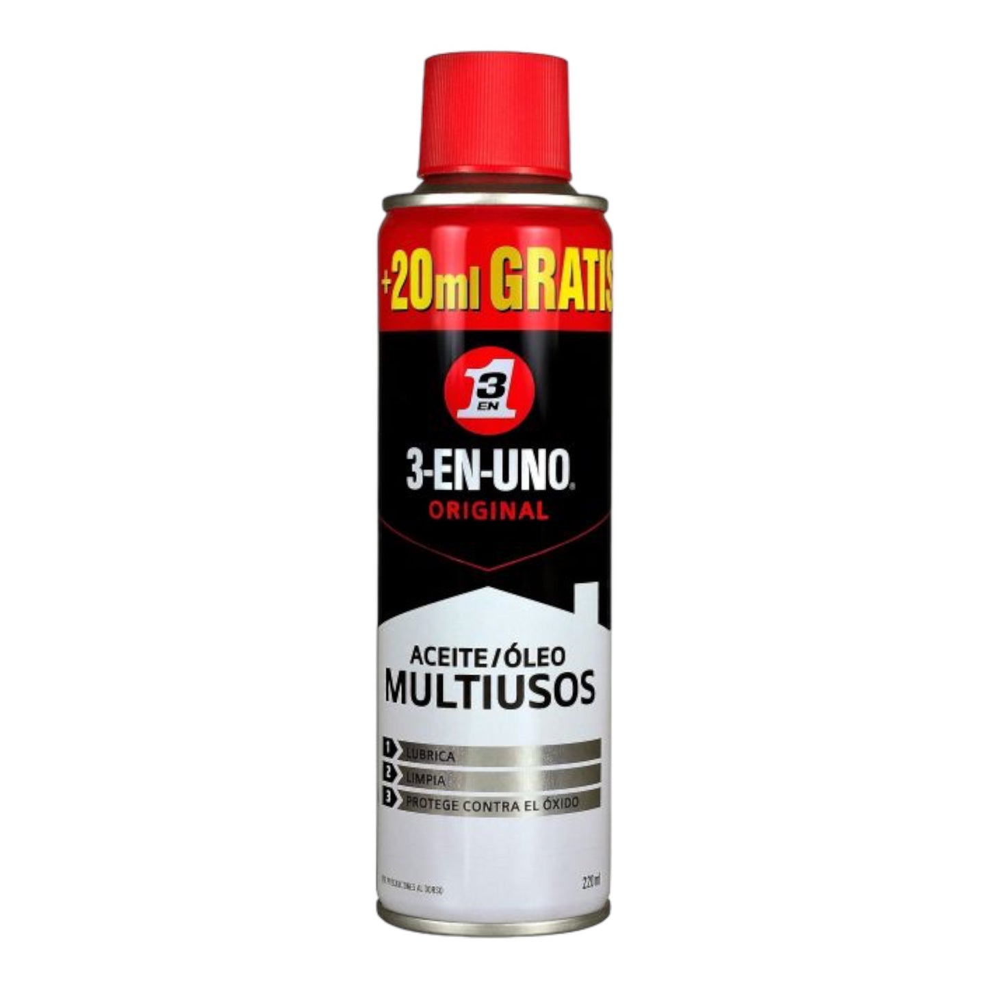 3 En Uno Aceite Multiusos 220ml