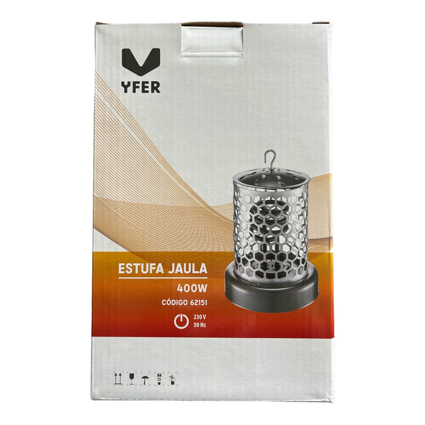Estufa YFER 400w (Lorito) Tipo Jaula