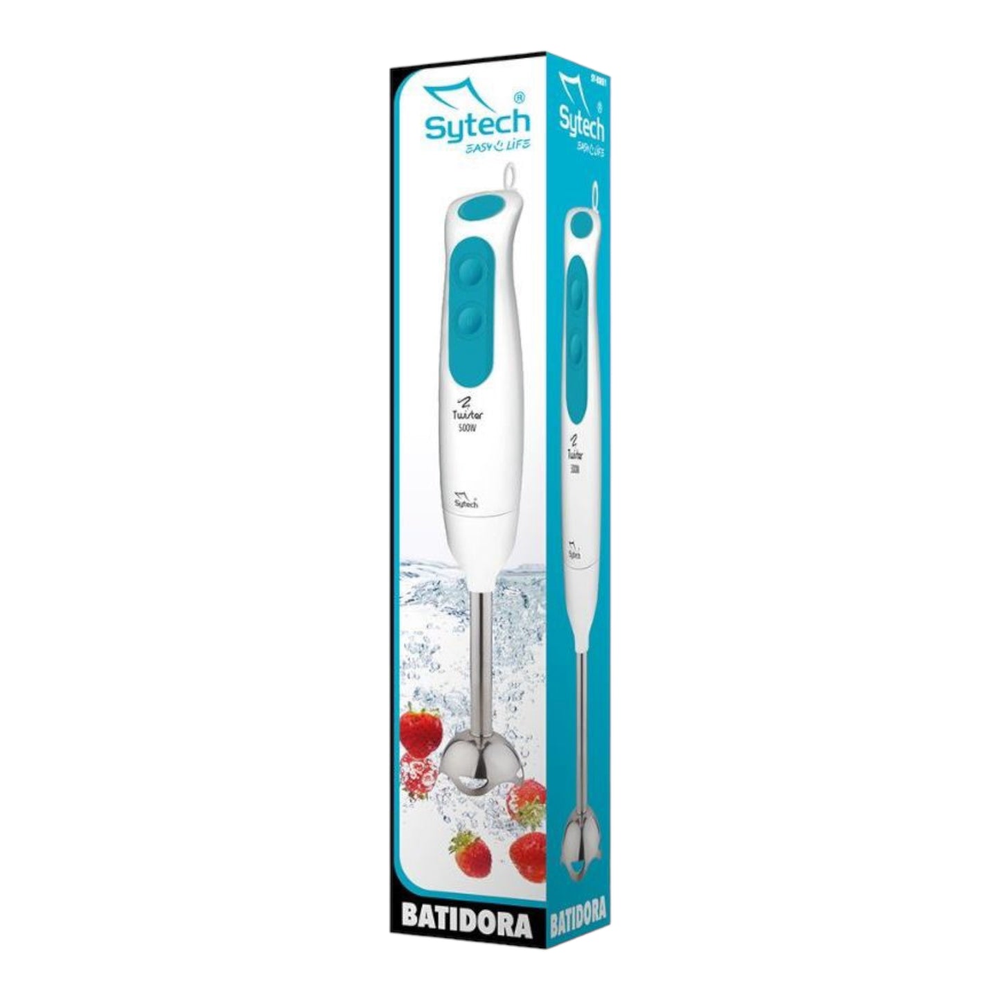 Batidora de Mano Sytech Twister 500w Acero Inoxidable