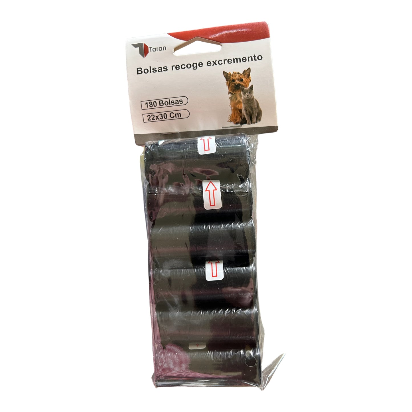 BOLSA DE EXCREMENTOS NEGRAS 22*30