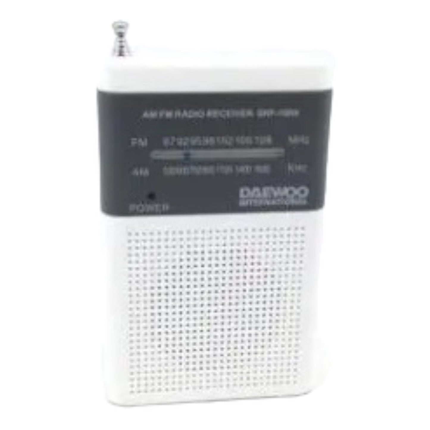 DAEWOO DRP-100W Blanco+Gris Transistor