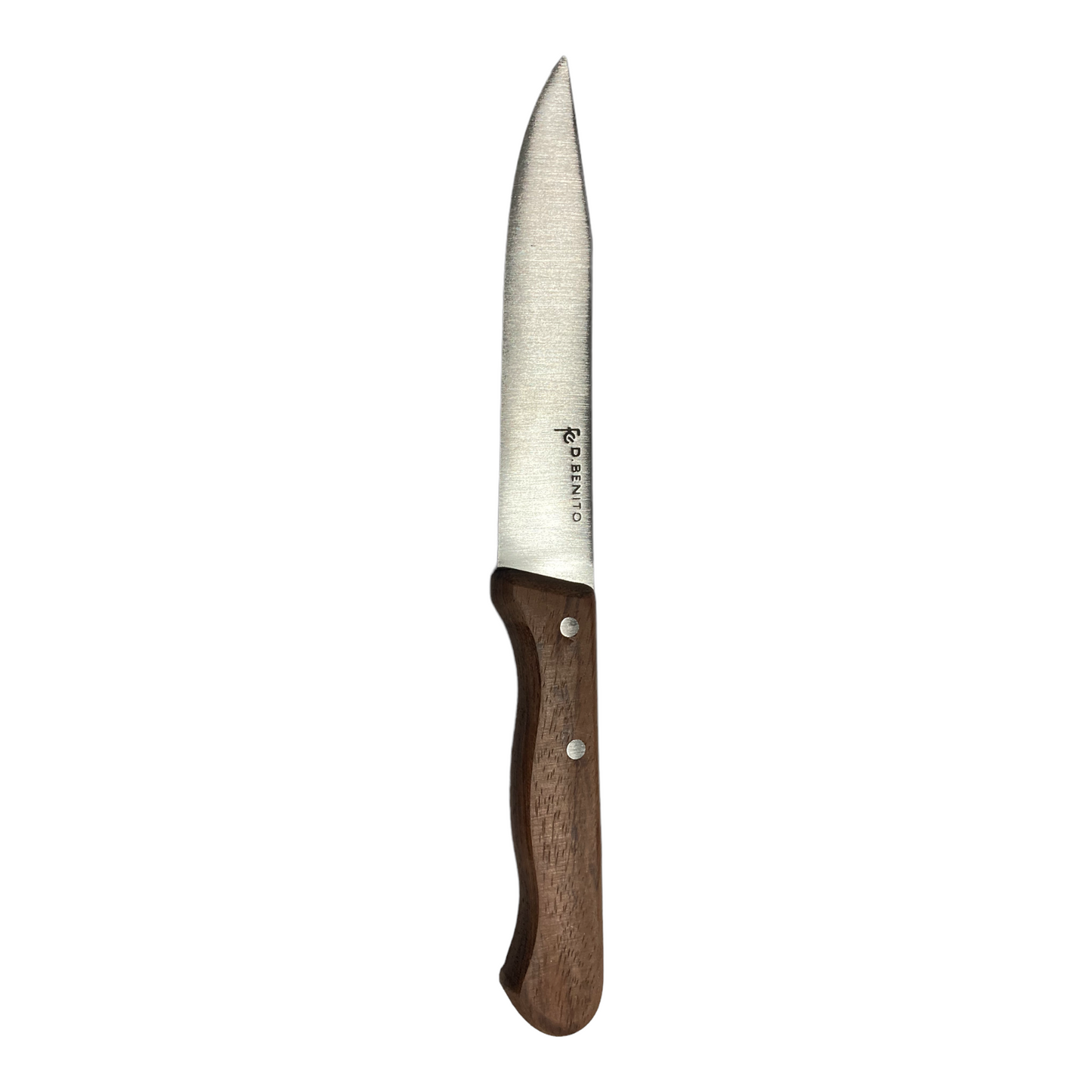 Flores Cortes Cuchillo Cocina Mango Madera 12 cm hoja A/C