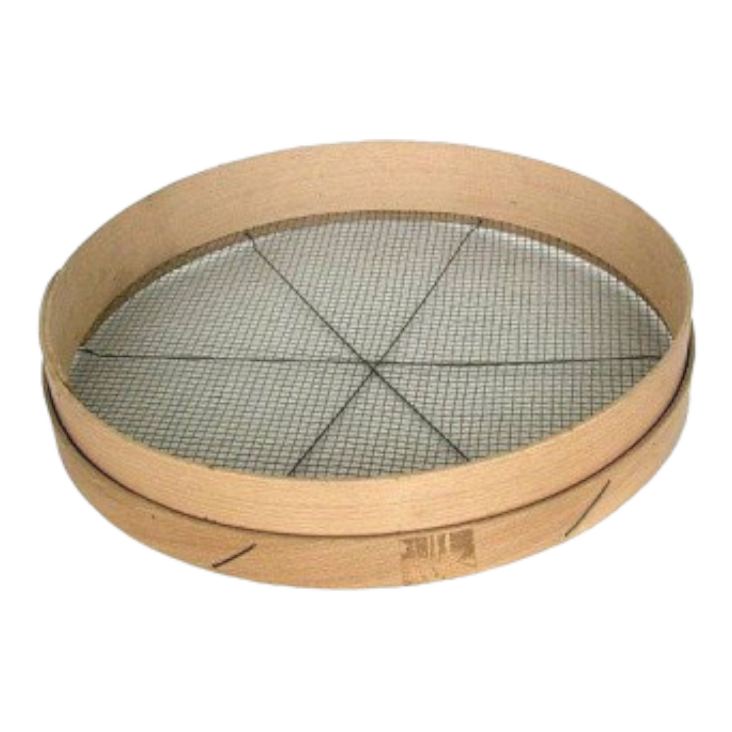 Criba redonda aro madera de 50 centímetros N-12