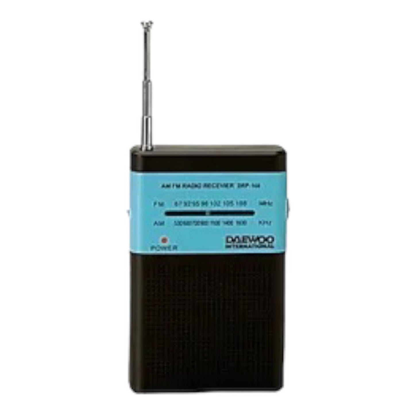Radio Daewoo AM/FM DRP-100 Negro/Azul (NUEVO)