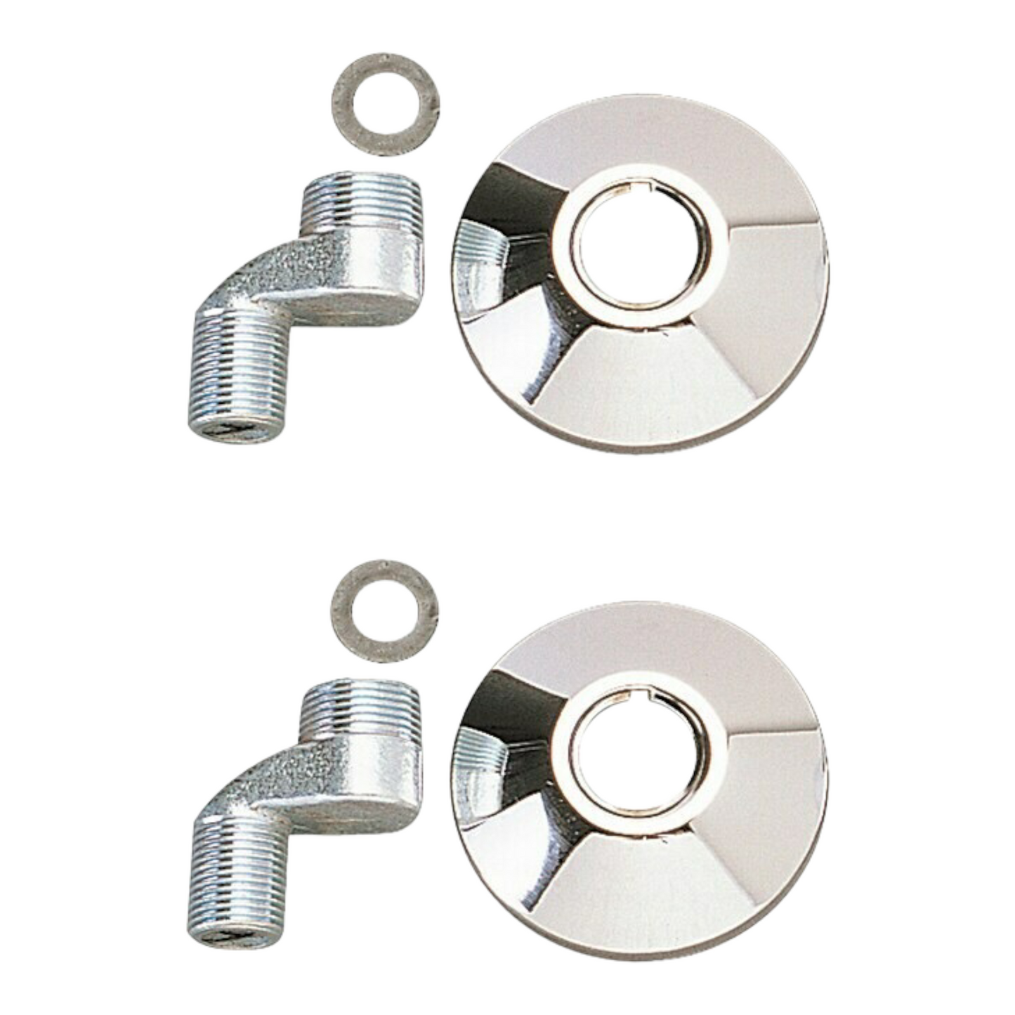 Juego de excéntrica para grifo ½″/¾″, 2 uds.