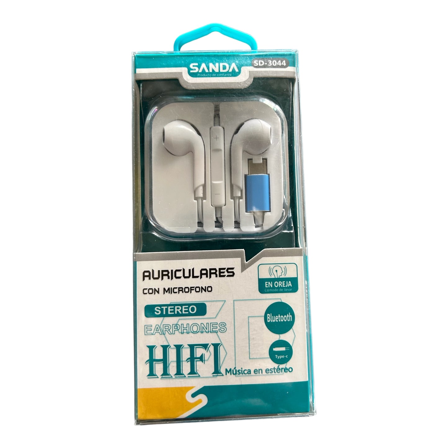Auriculares Tipo-C con Microfono