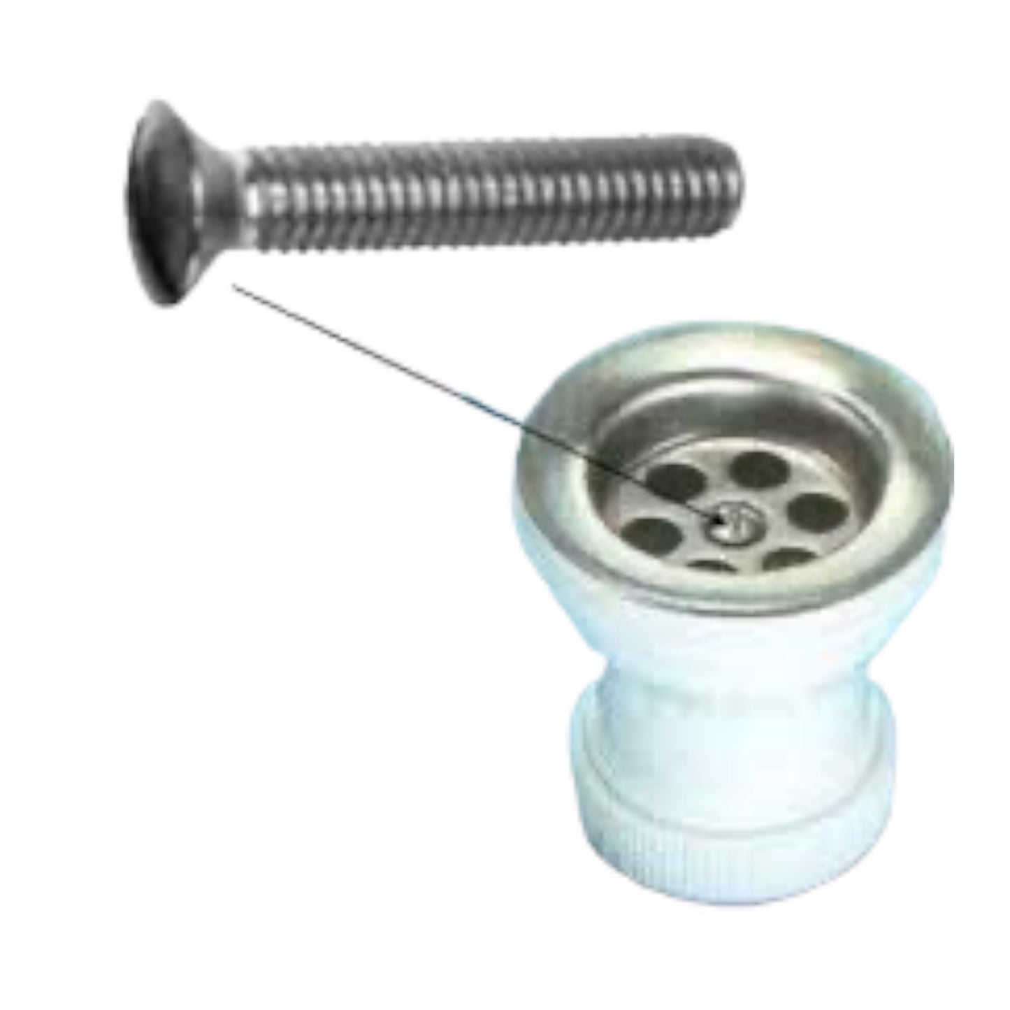 Tornillo fregadero M6*40