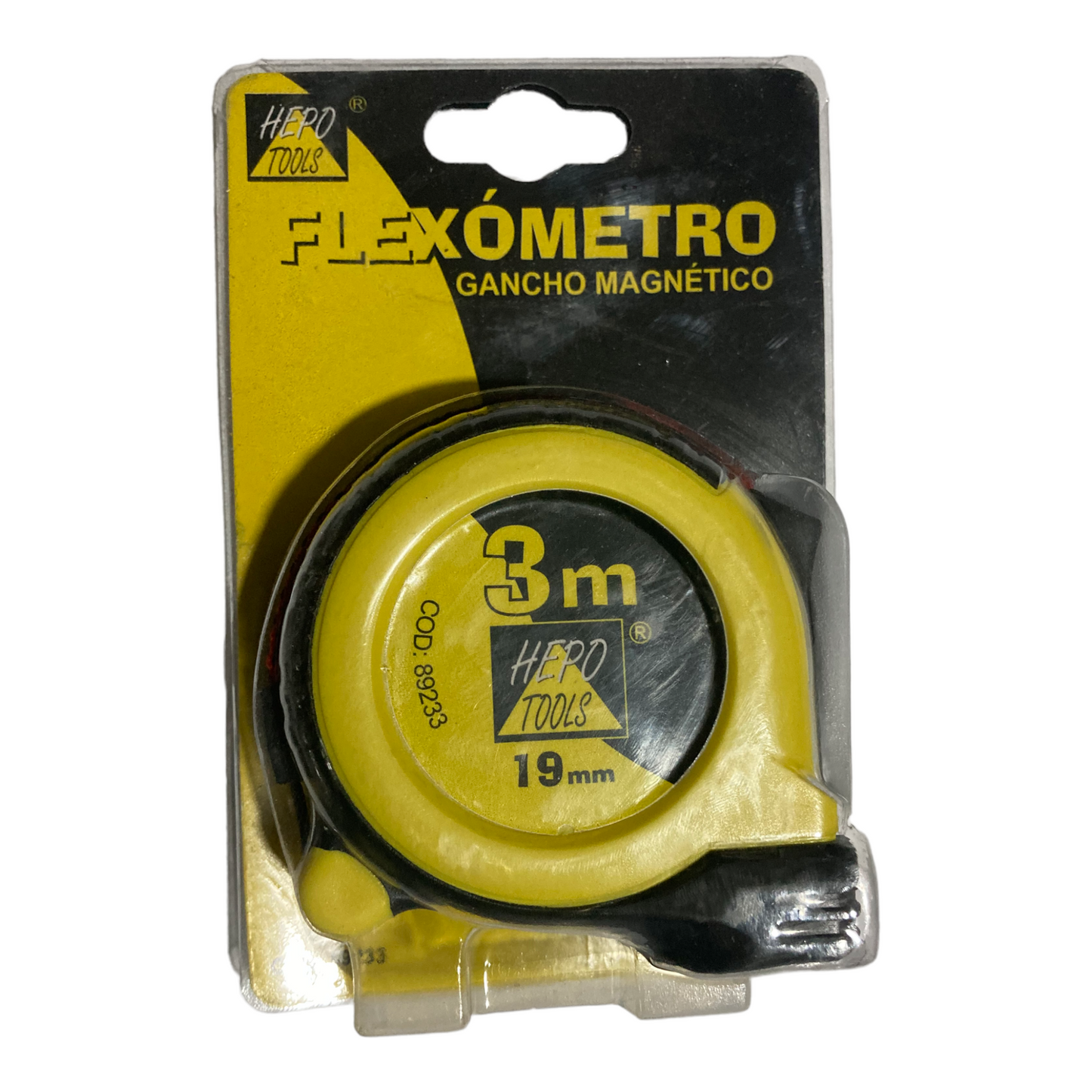 Flexometro Gancho Magnético 3 m 19 mm