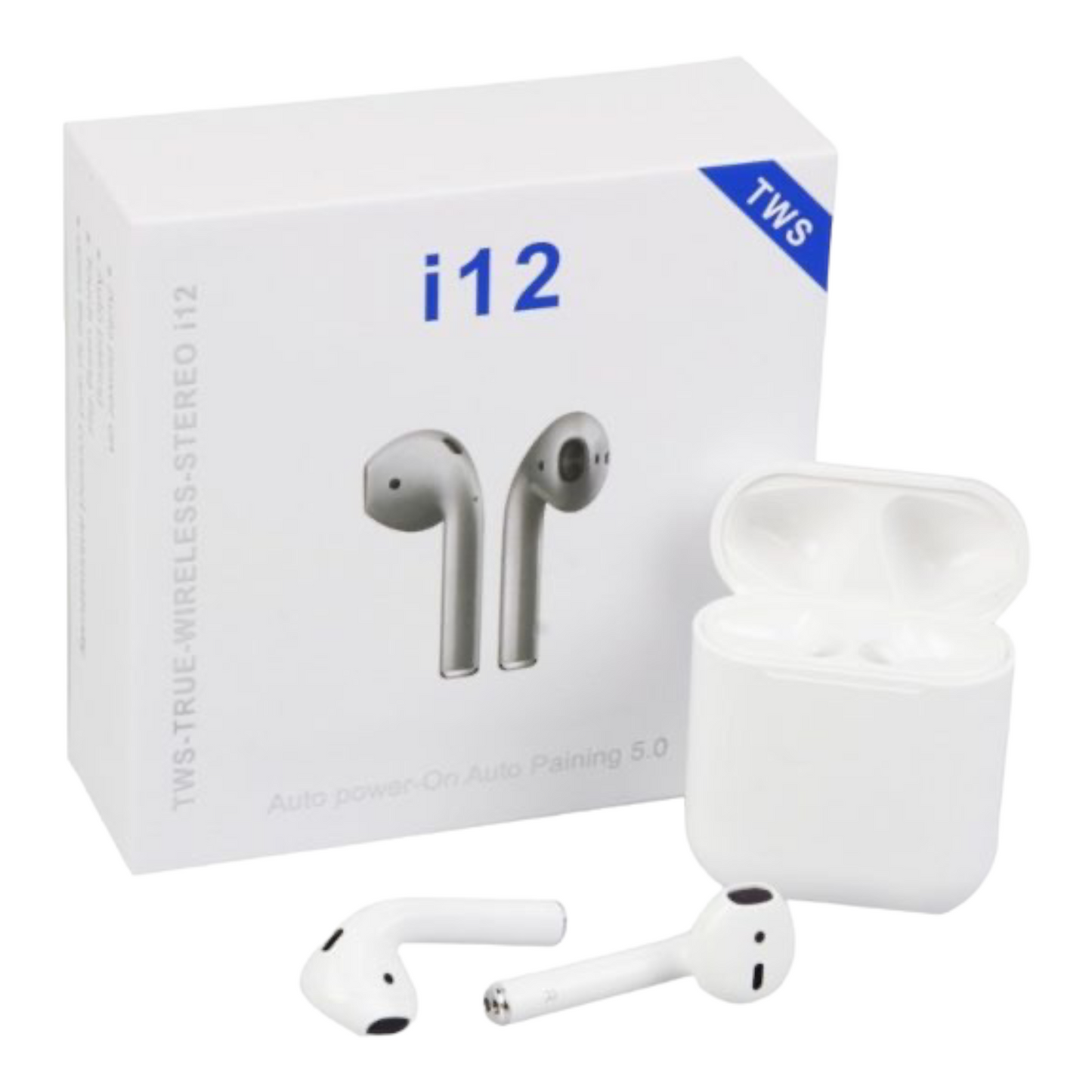 Auriculares inalámbricos Bluetooth i12