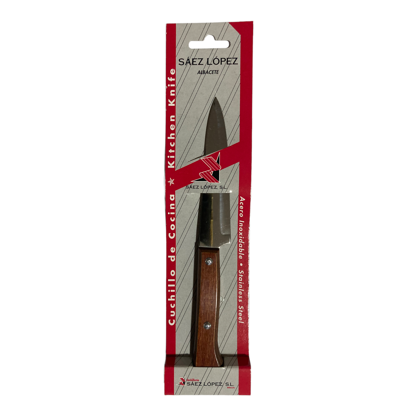 Cuchillo cocina Sáez López 10 cm inox