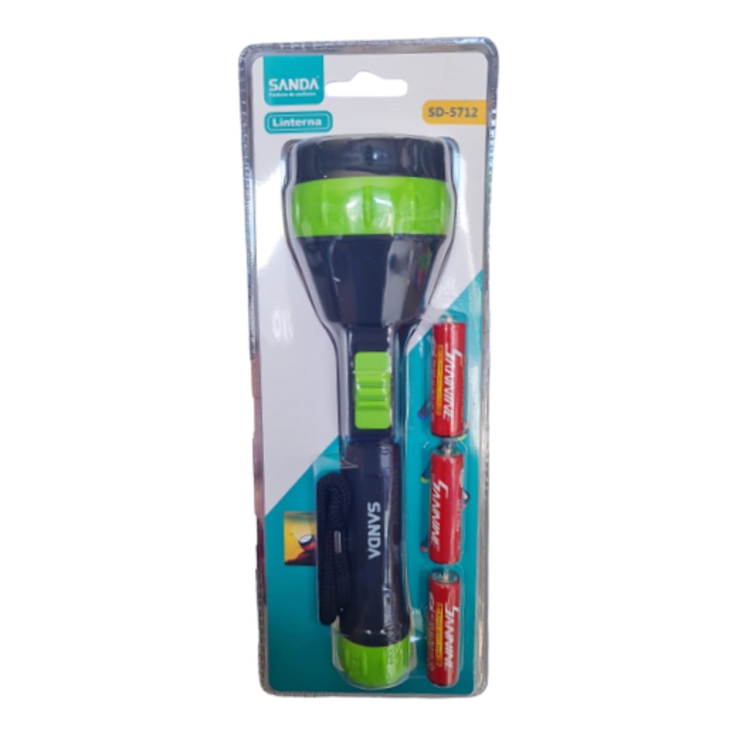 Linterna grande a pilas SD-5712