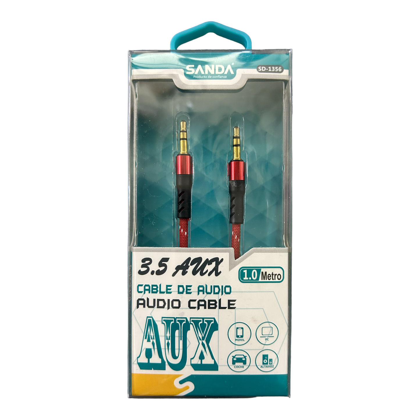 Cable de audio 3,5 mm AUX