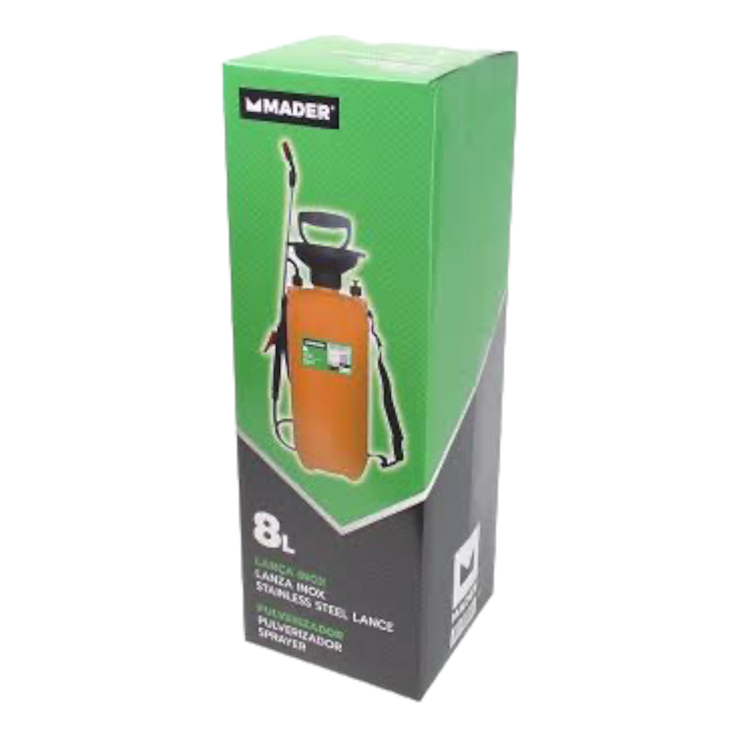 Mader Garden Tools Pulverizador Presión con Lanza INOX 8L