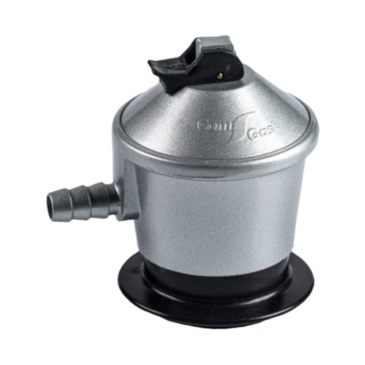 Regulador de Gas Butano y Propano 30 mbar con Válvula de Seguridad Comgas