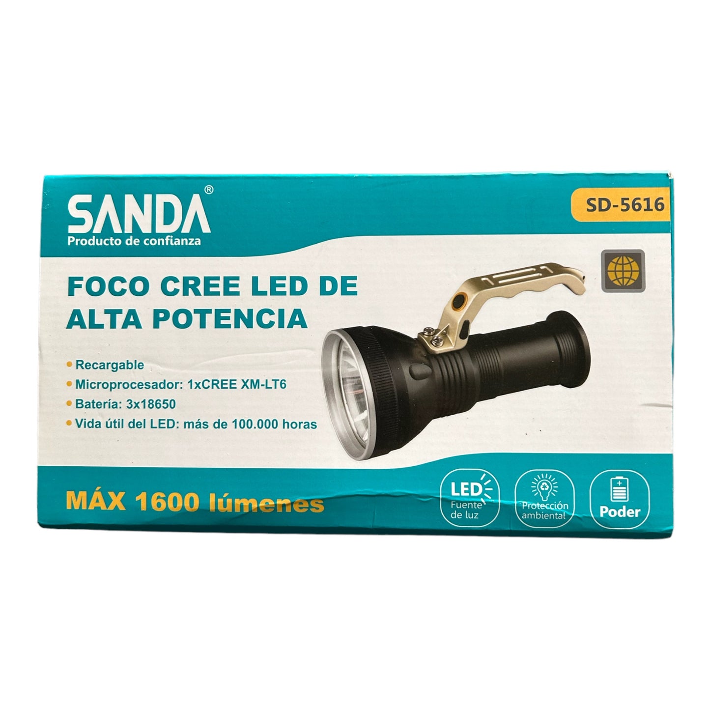 Foco cree led de alta potencia