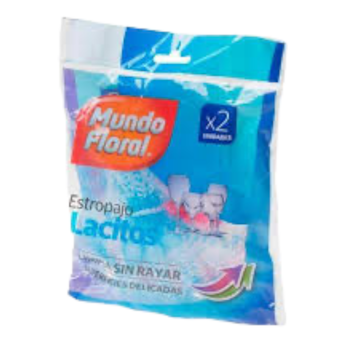 Estropajo Lacitos Mundo Floral