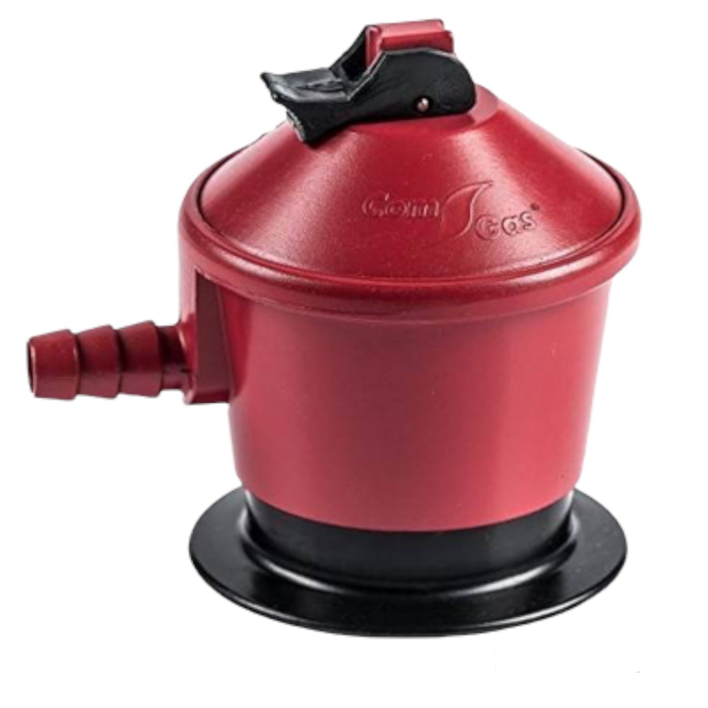 Regulador gas butano, 50 mbar.