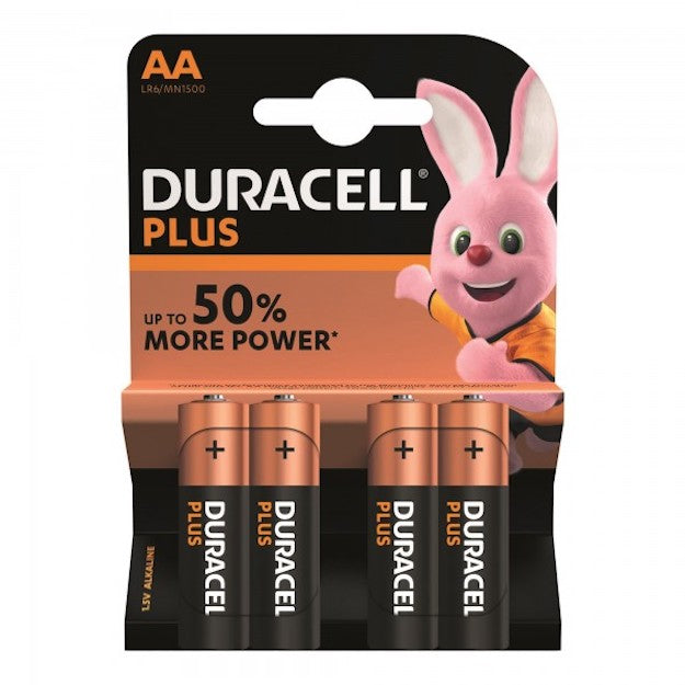 Pilas Duracell Plus AA LR6