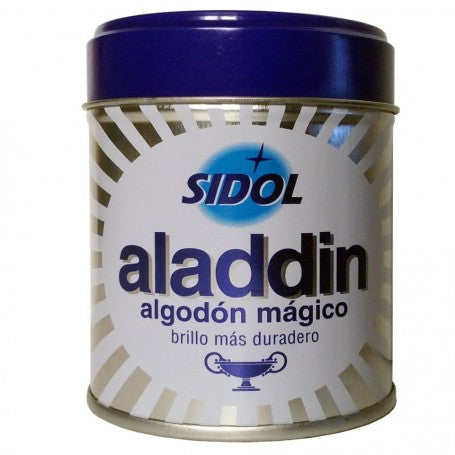 Aladdin - Algodón Limpia Metales, limpia plata y otros metales - 75 g :  : Salud y cuidado personal
