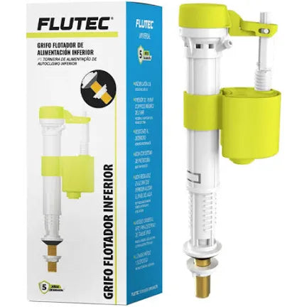 Grifo Flotador para cisternas con toma Inferior FLUTEC.