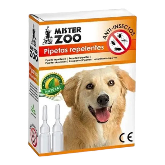 Mister Zoo Pipetas Repelentes Anti-Insectos para Perros