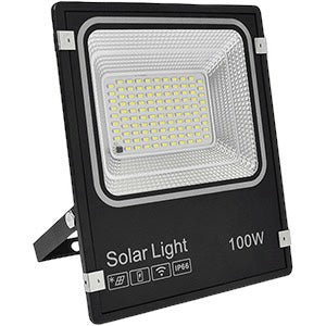 Proyector LED solar ABS 100W 6000K