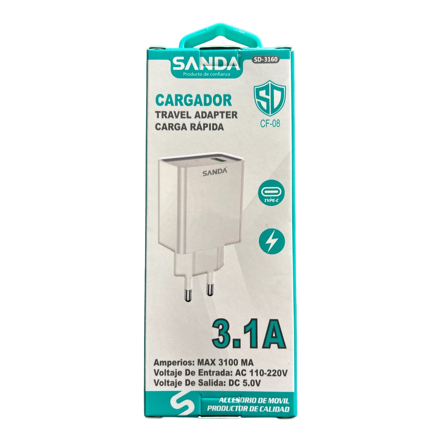 Cargador Travel adapter carga rápida