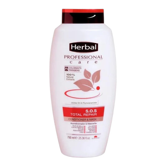 Acondicionador total repair HERBAL Professional Care SOS 750 ml