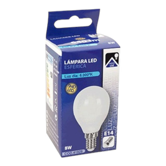 bombilla led e14 8w luz dia 6000K