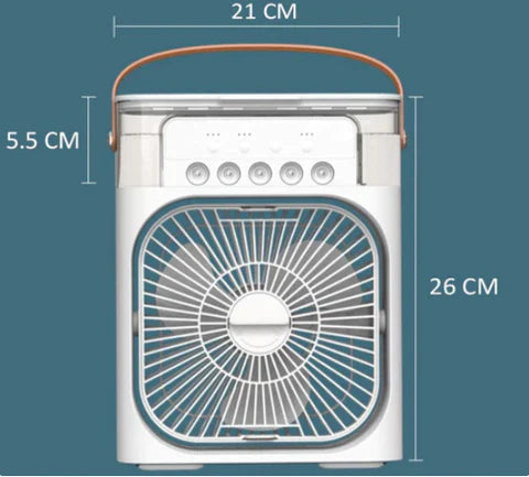 Ventilador Enfriador de Aire con Humidificador