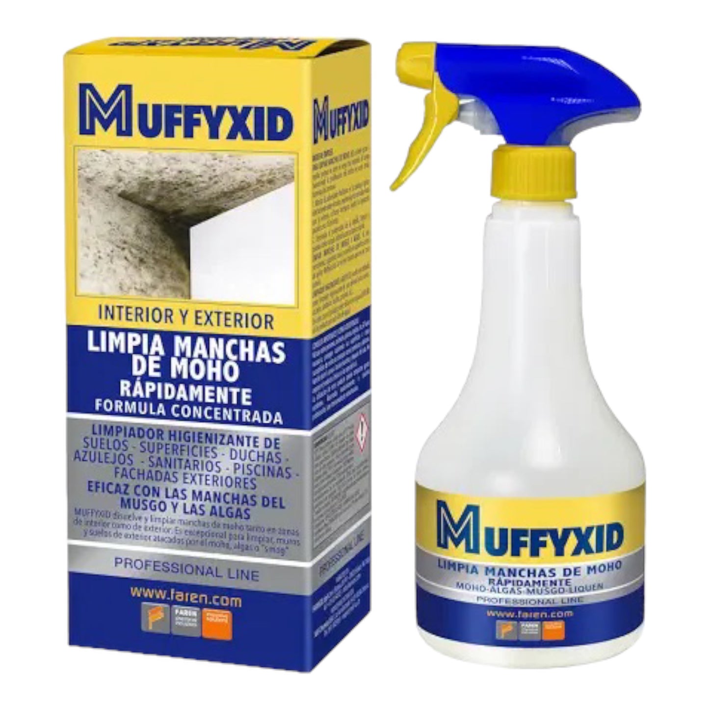 Muffyxid limpia manchas de moho 500ml