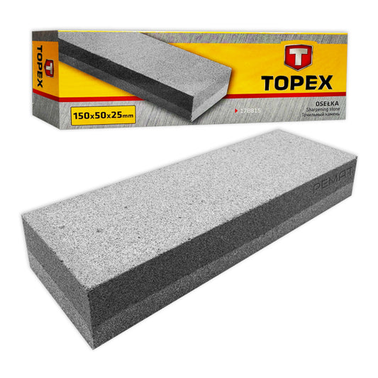 Piedra de Afilar TOPEX 150 x 50 x 25 mm