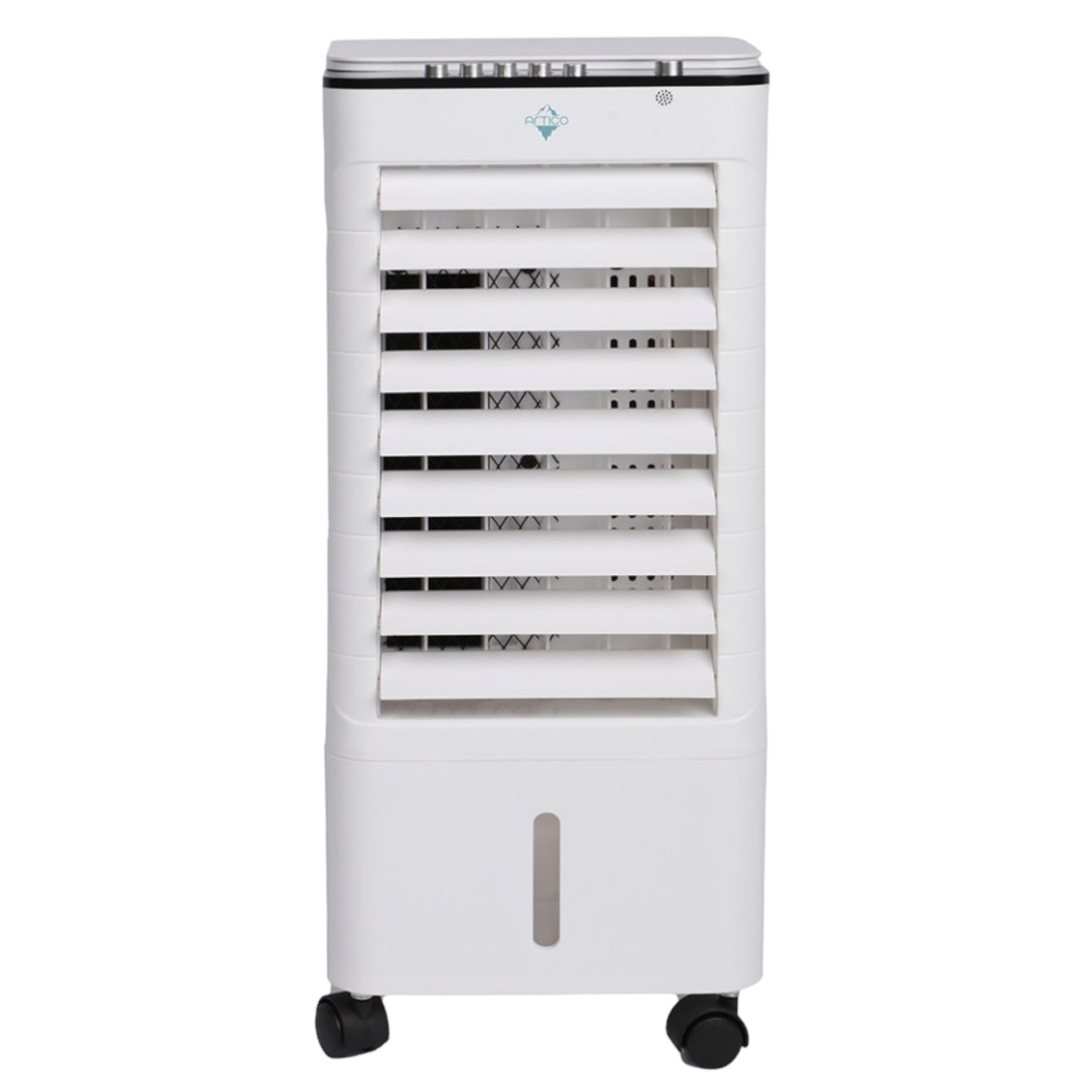 Climatizador evaporativo portátil y compacto 80W ARTICO. Refresca, ventila, purifica y humidifica el air