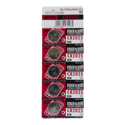 Pilas Maxell CR2025 Blister 5 Unidades