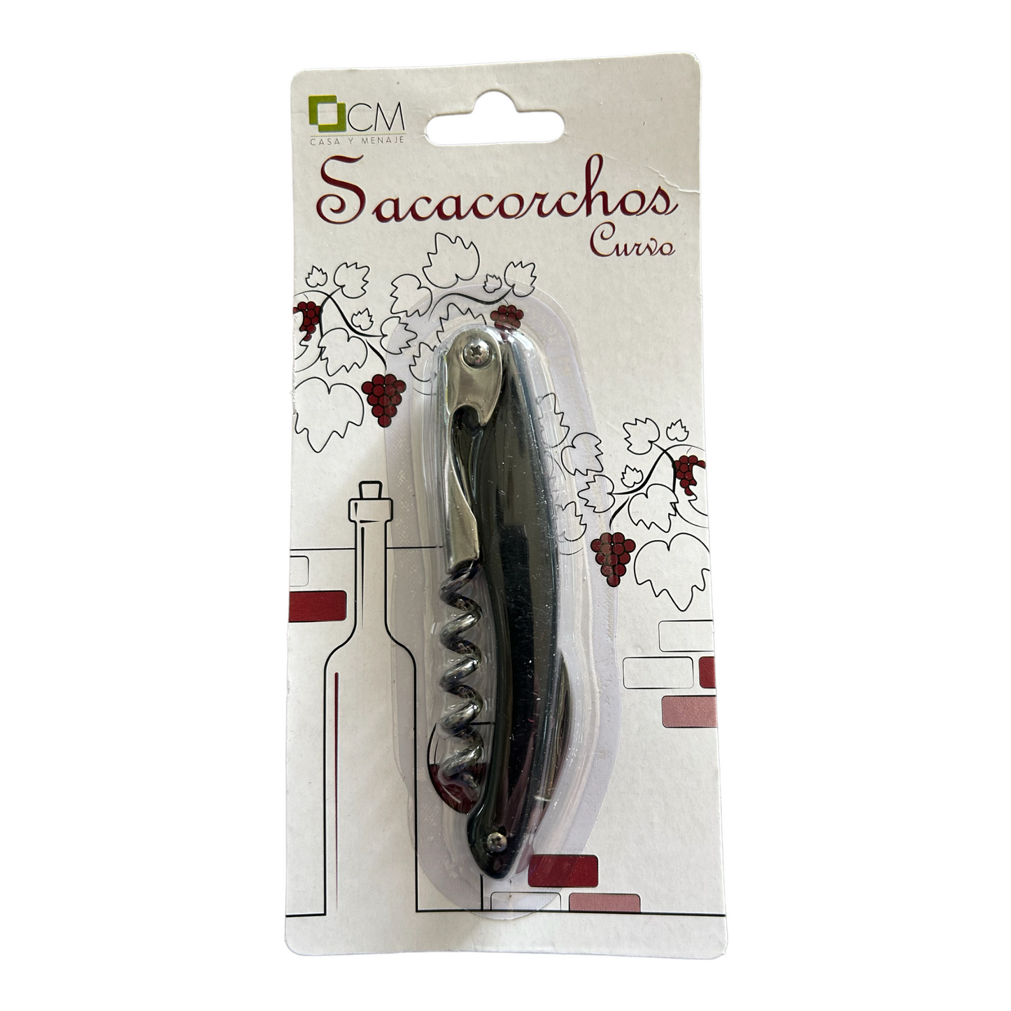 Sacacorchos curvo