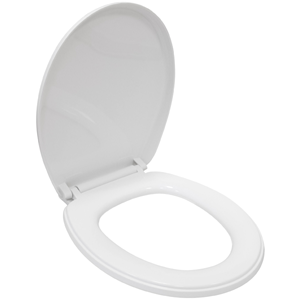 Tapa WC de PP Caída amortiguada blanca – Ferreteria RG