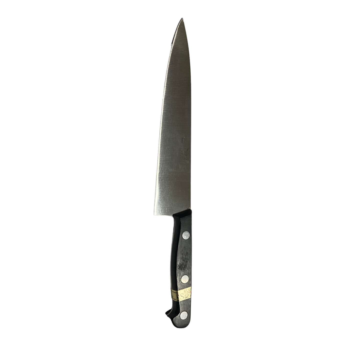 Cuchillo cocina INOX Sáez 20cm mango madera