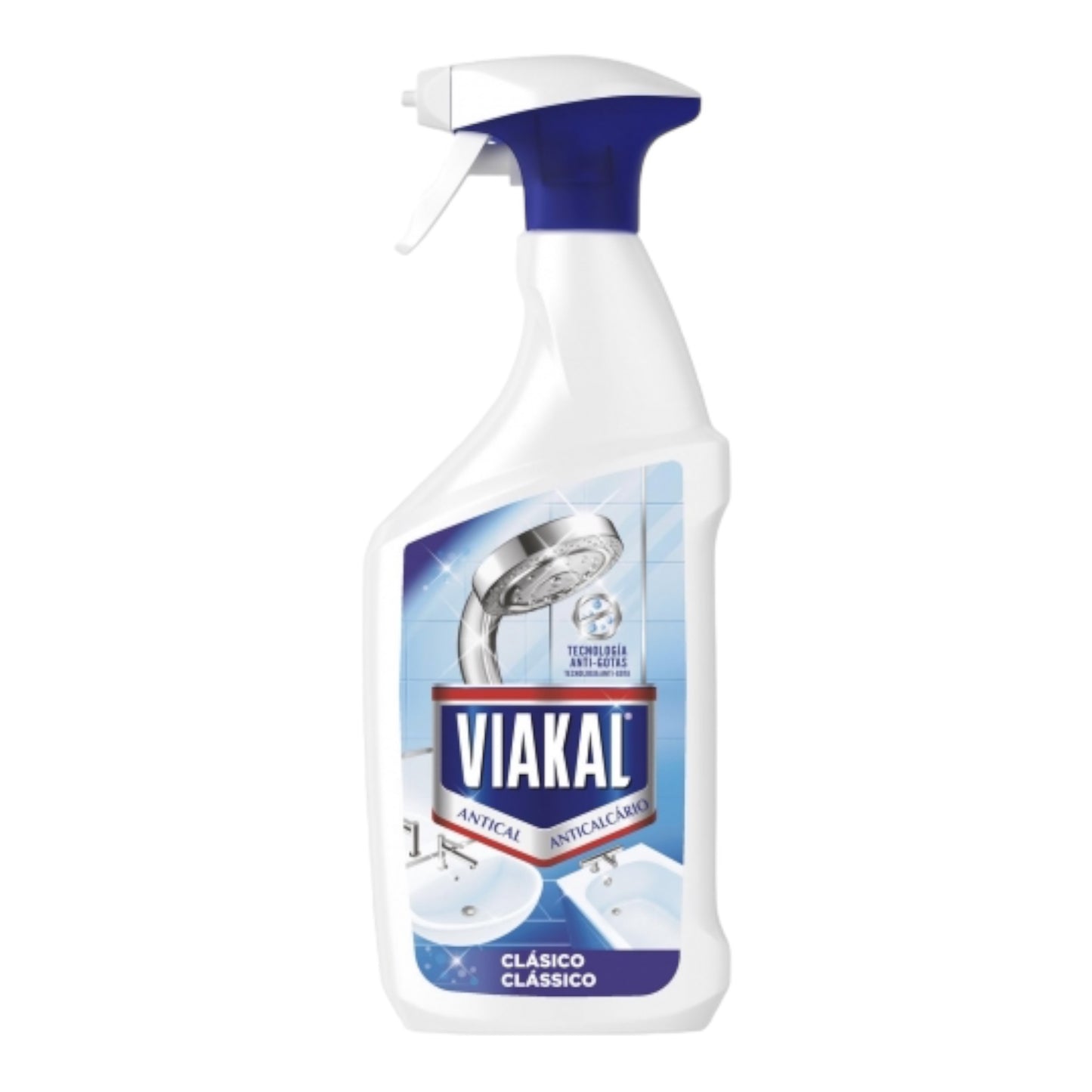 Limpiador antical líquido Viakal Clásico 800ml.