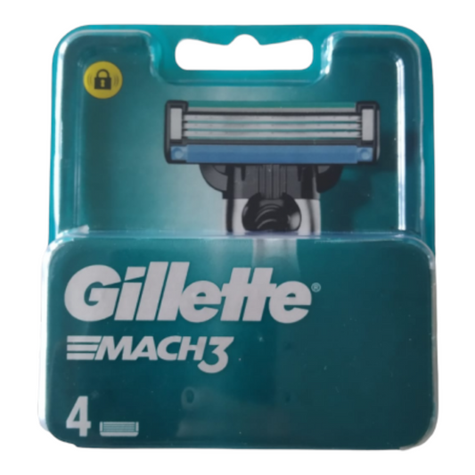 MAQUINILLA CARGADOR GILLETTE MACH-3 PACK-4 UD