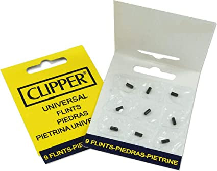 Piedras para mechero Clipper, para todos los tipos de mechero incluyendo Zippo