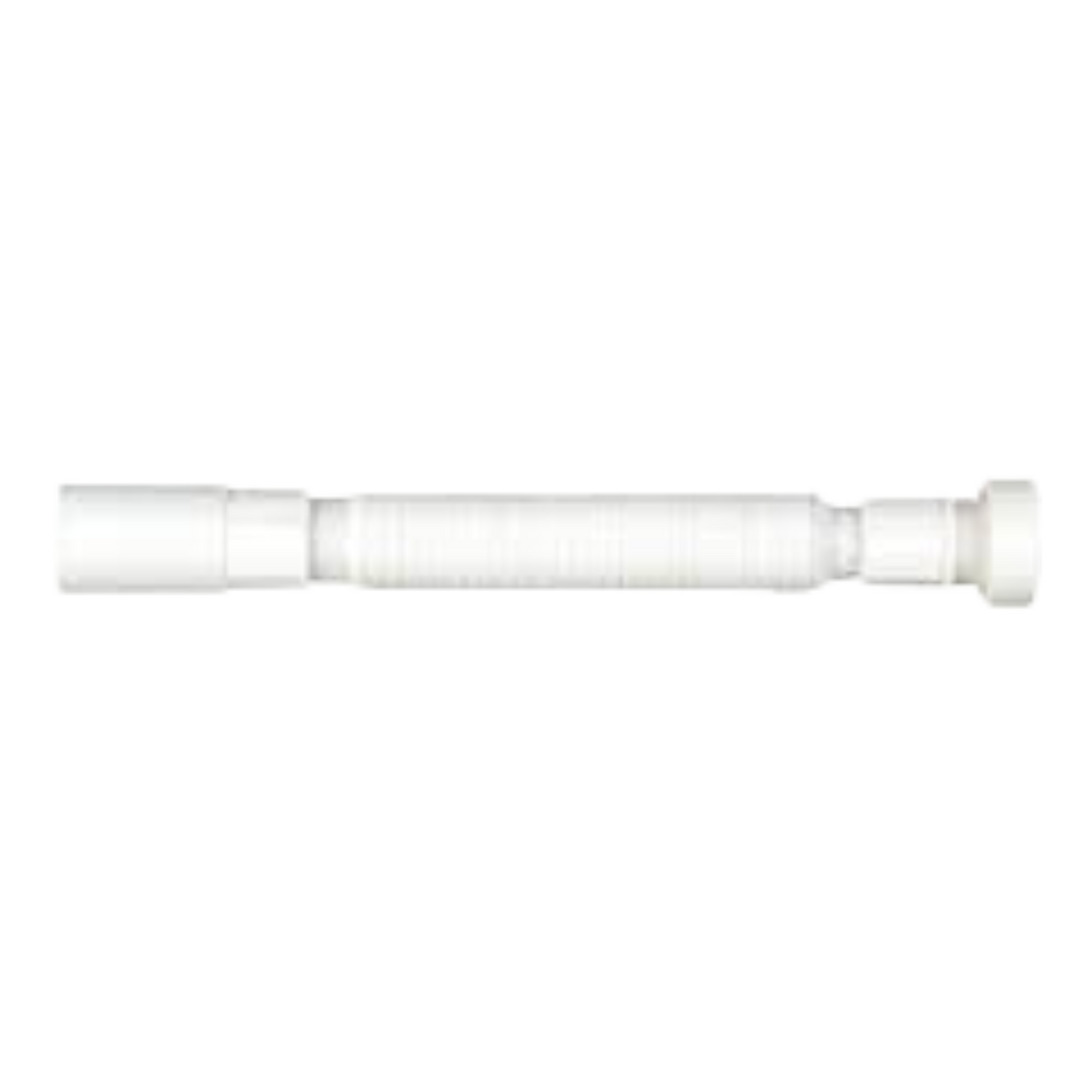 Tubo sifón extensible blanco 1-1/2”*40-50mm c/ Reductor 1-1/4”