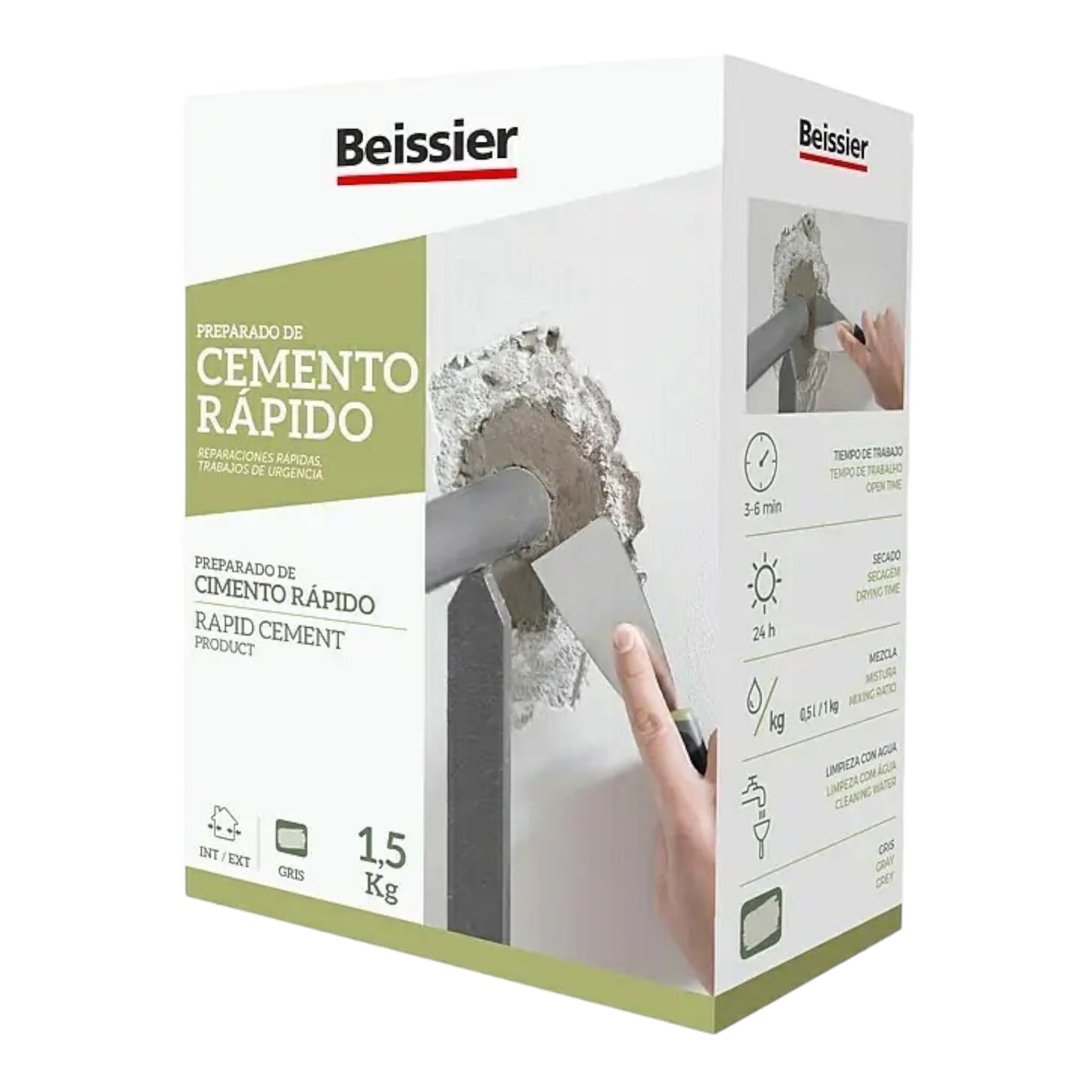 Beissier Cemento rápido 1,5 kg