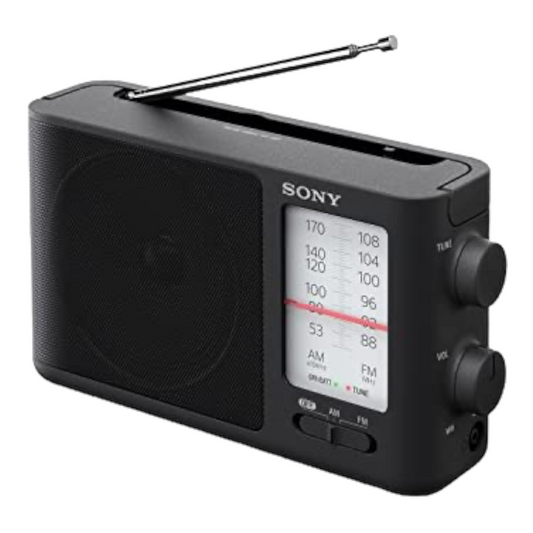 Sony ICF-506 Radio FM/AM portátil de sintonización analógica