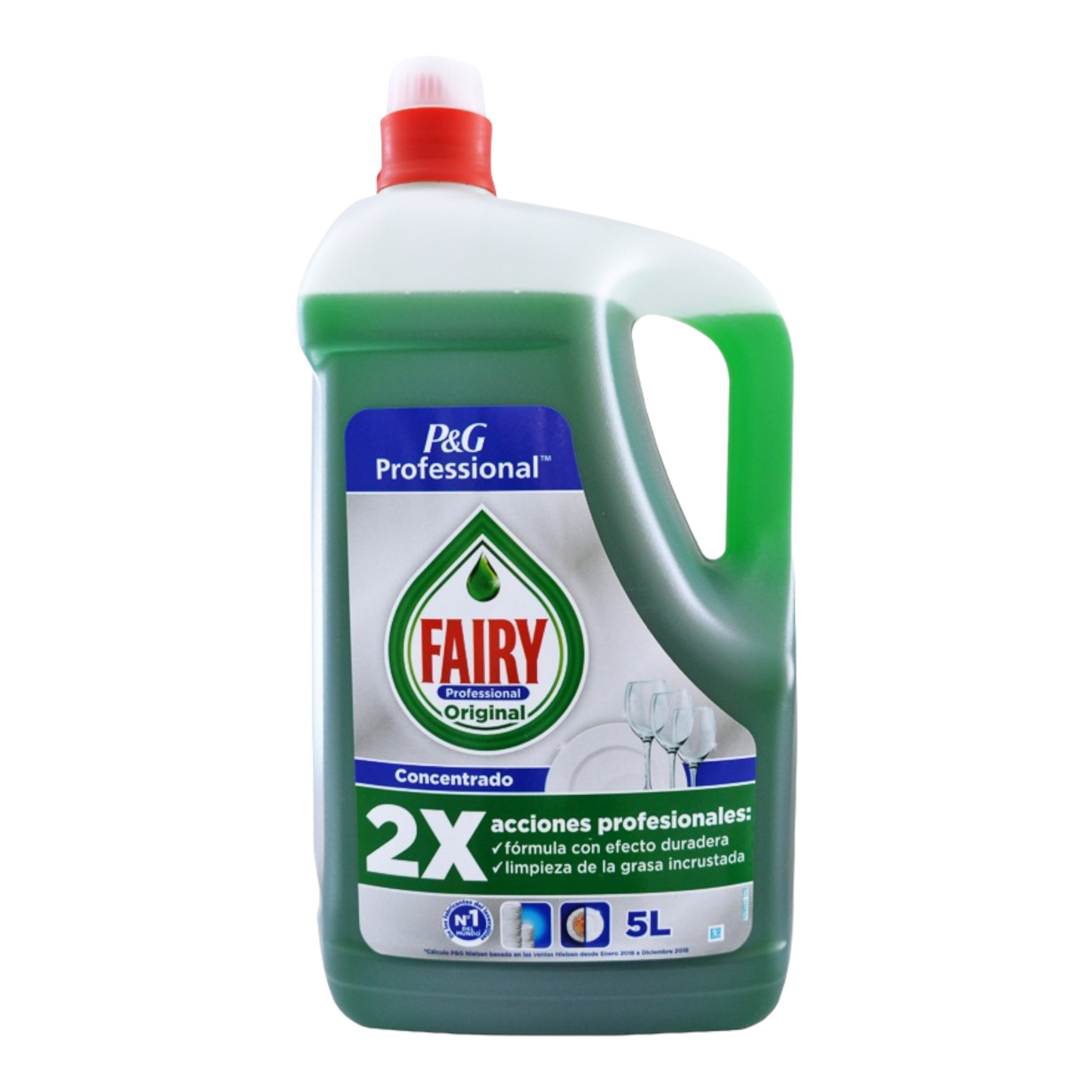 Fairy Lavavajillas Profesional Original 5L Limpieza Efectiva