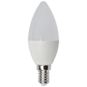 Bombilla vela LED E14 5W 6000K