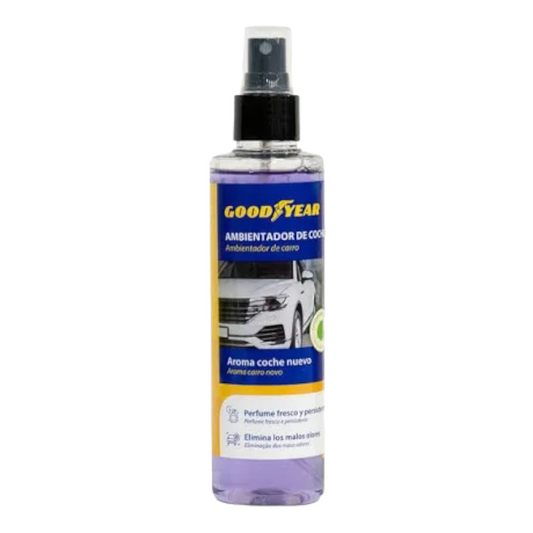 Ambientador coche nuevo goodyear 200ml.