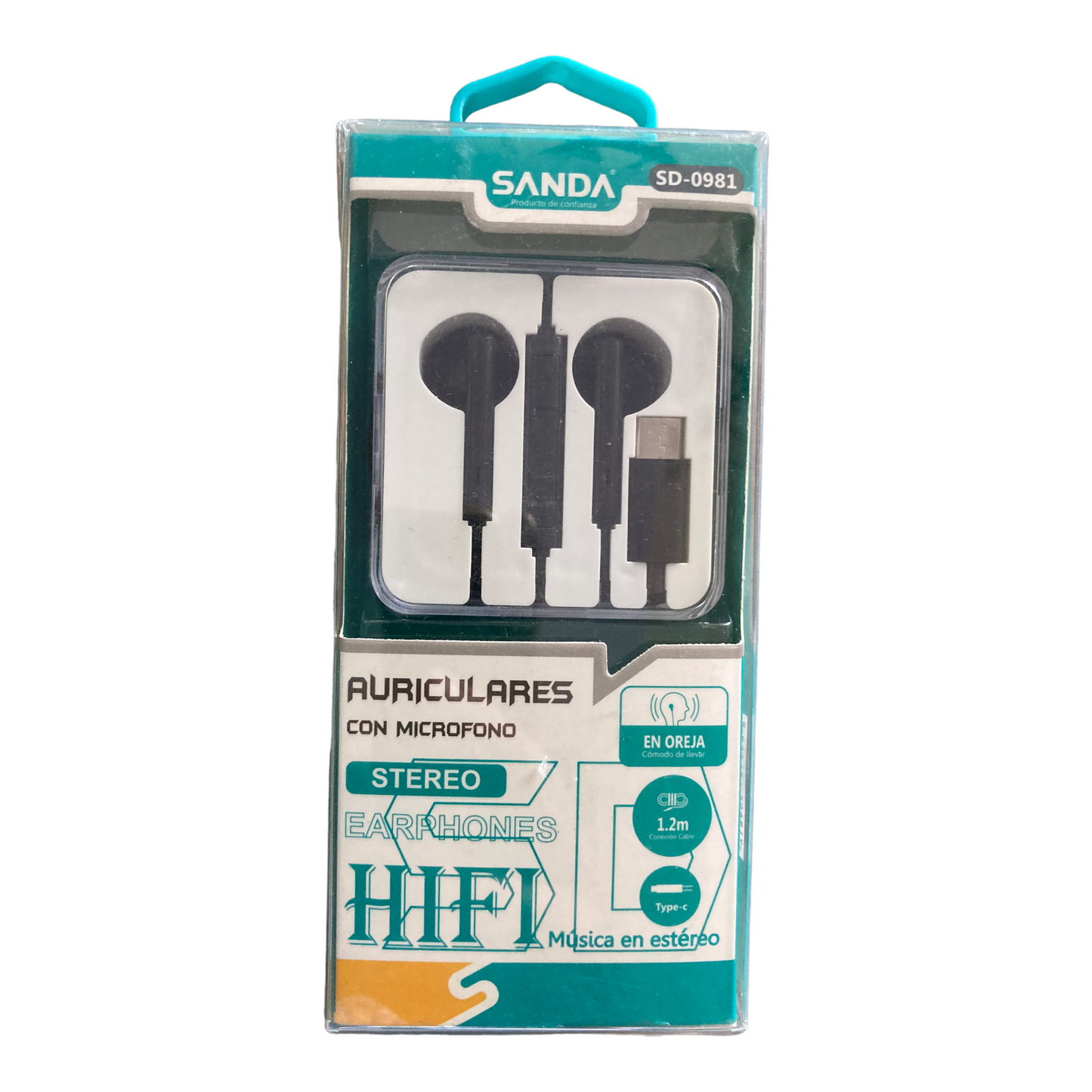 Auriculares con micrófono type-C SANDA SD-0981