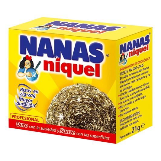 Estropajo Niquel Nanas